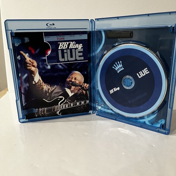 BB King Live Blu Ray Blu-Ray Geffen Records Tested Working OOP Rare! Dollarhide - Picture 2 of 3